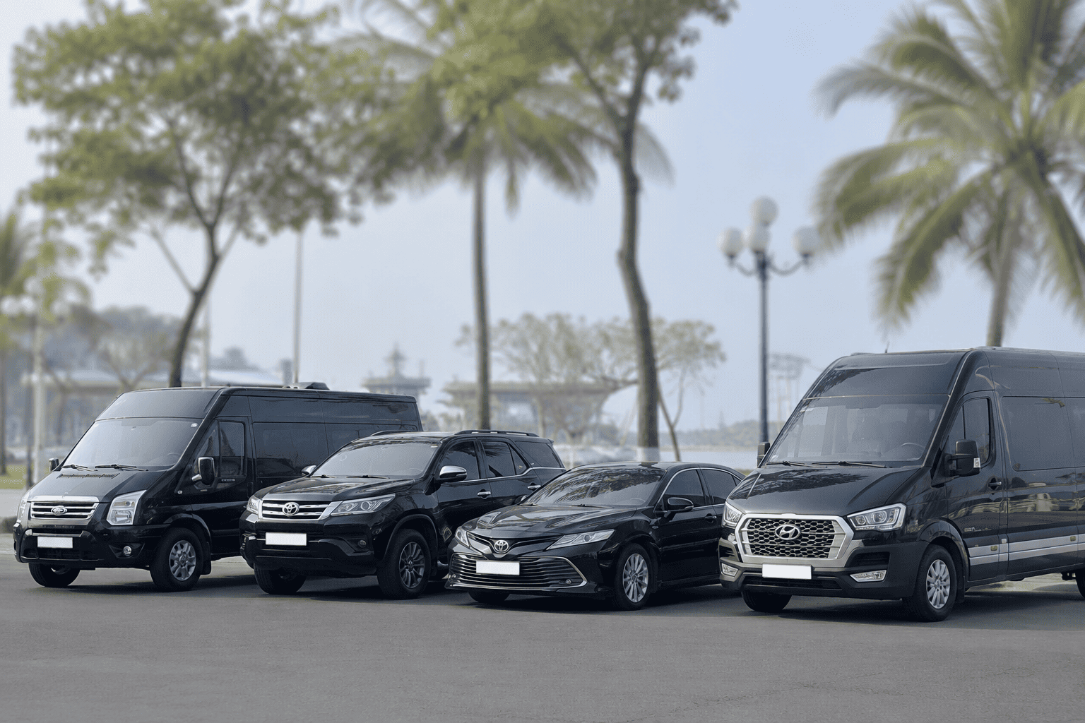 4 dòng xe chuyên dụng phục vụ hành trình đi Tiền Giang
