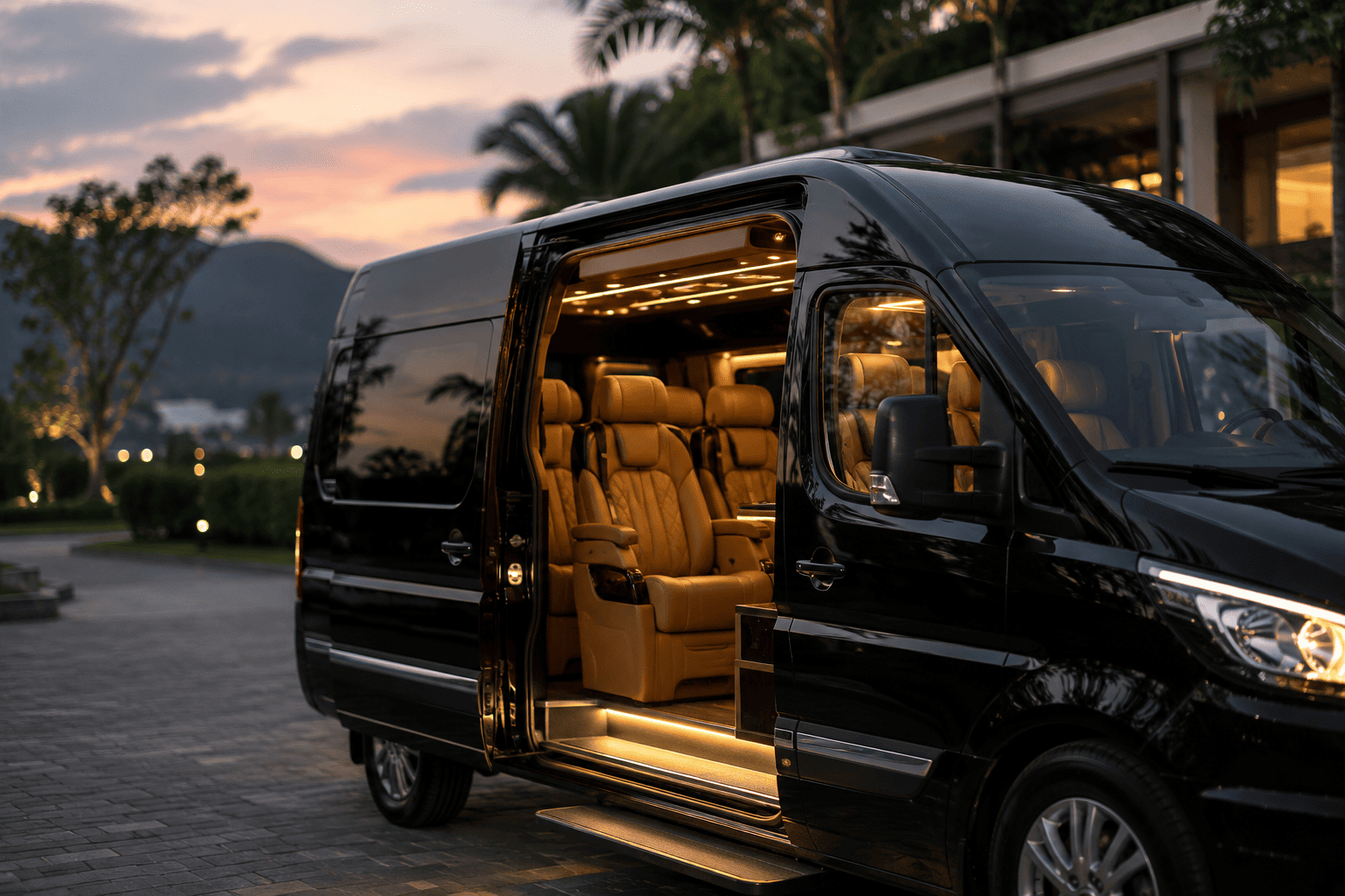Thuê xe Limousine 12 chỗ Tại HCM đi Núi Bà Đen