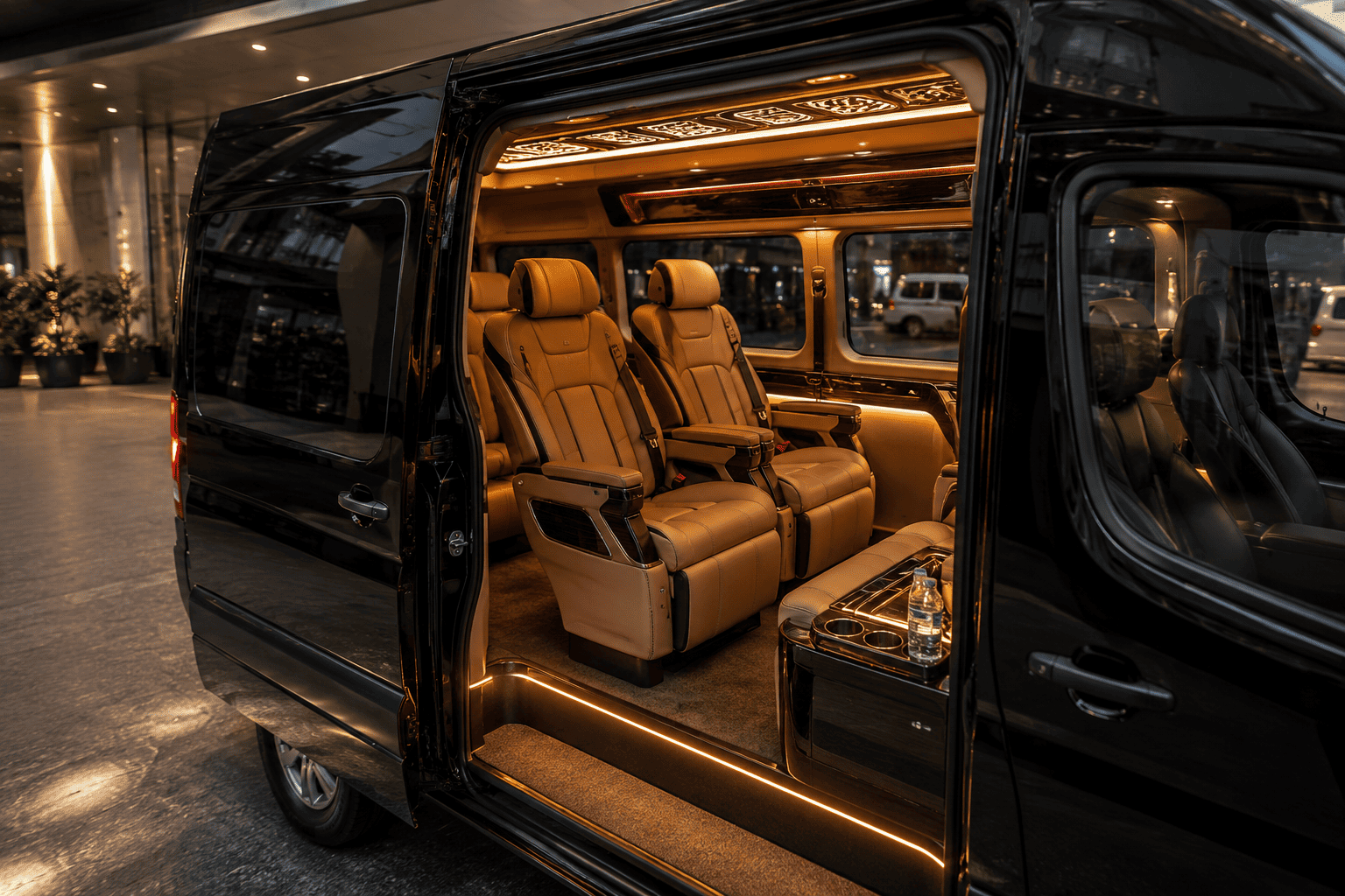 Ưu điểm nổi bật trên dòng xe limousine 9 chỗ thương gia