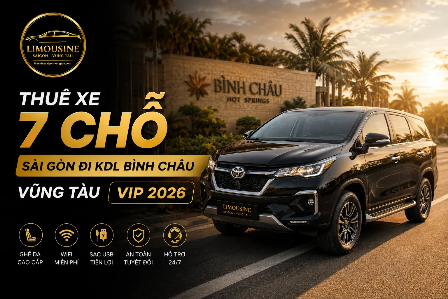 Giải mã hành trình từ TP.HCM đi suối khoáng Bình Châu