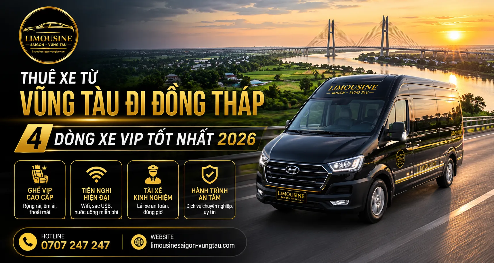 Lộ trình di chuyển từ Vũng Tàu đi Đồng Tháp và các giải pháp tránh ùn tắc