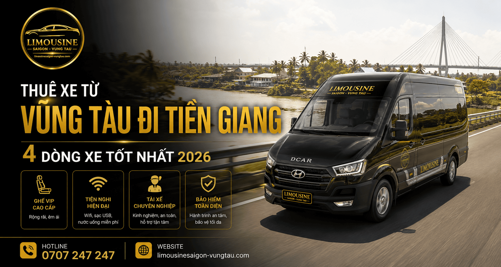 Lộ trình di chuyển từ Vũng Tàu đi Tiền Giang và những nút thắt giao thông