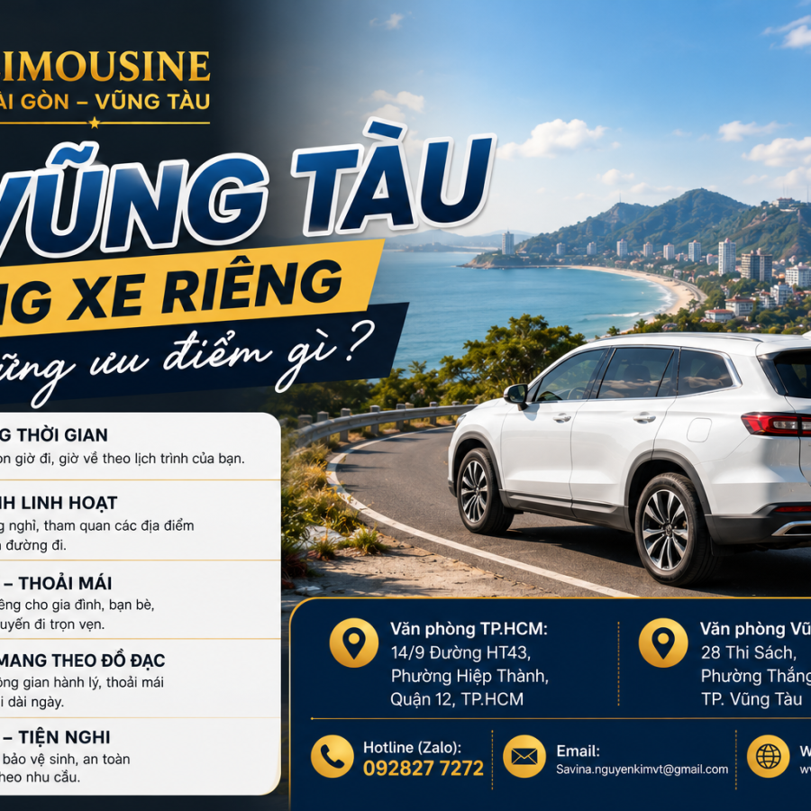 Đi Vũng Tàu Bằng Xe Riêng Có Những Ưu Điểm Gì?