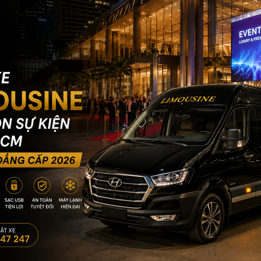 Thuê Xe Limousine Đưa Đón Sự Kiện Tại TPHCM Cực Kỳ Đẳng Cấp 2026