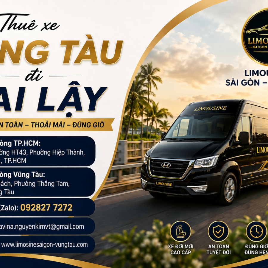Thuê xe Vũng Tàu đi Cai Lậy uy tín, giá rẻ nhất 2026 – chất lượng!